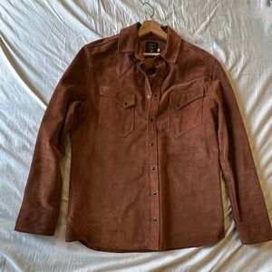 Western in Espresso Suede by Taylor Stitch size 42\: